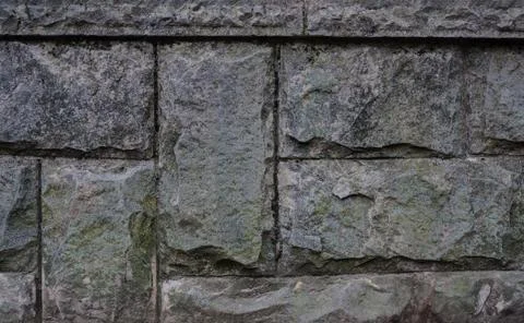 Old gray stone blocks Stock Photos