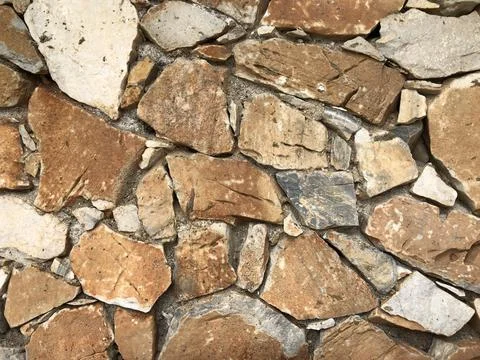 Old gray stone wall for abstract background Stock Photos