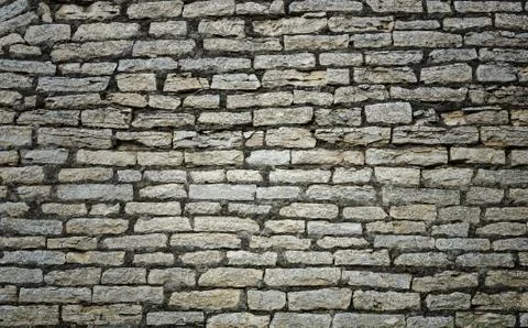 Old gray stone wall background Stock Photos