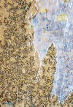 Old gray stone  wall Stock Photos
