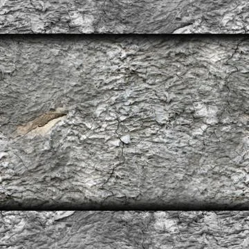 Old gray texture stone wall with crack background wallpaper 写真素材