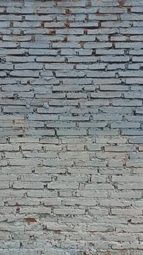 Old grey brick wall background texture, copy space Foto stock
