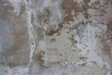 Old grey cement  texture with crack,use as a background Stock Photos