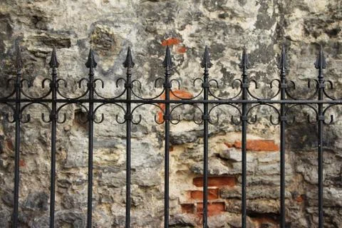 Old grill Foto stock