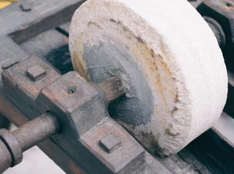 Old Grinding Machine Stock Photos