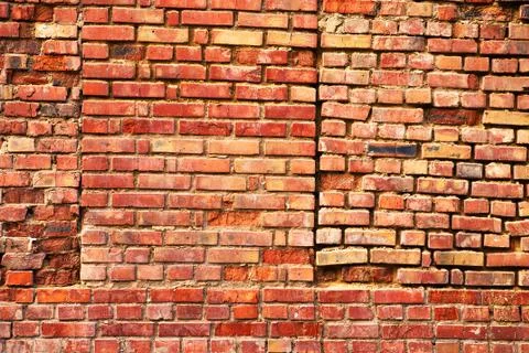Old grunge brick wall background Stock Photos