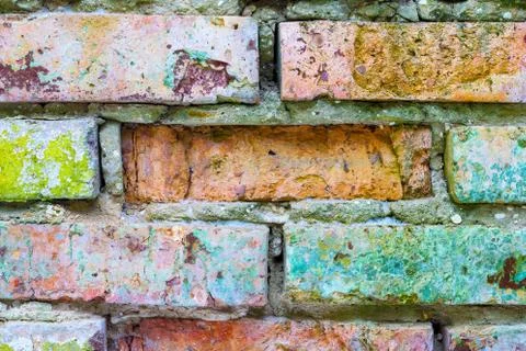 Old grunge brickwork Foto stock