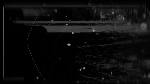 Old grunge damaged surface on black background. Retro vintage effect. Stock-Footage 287446854
