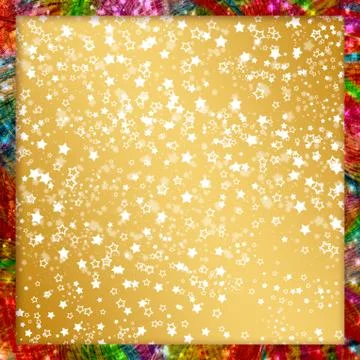 Old grunge frames on the blur boke background Stock Photos