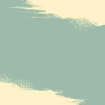 Old grunge two side frame Stock Illustration