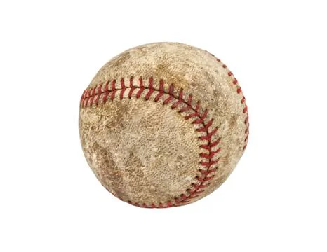Old grungy baseball Stock Photos
