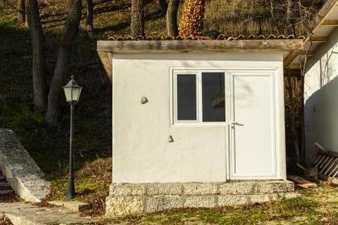 Old guard post Stock Photos