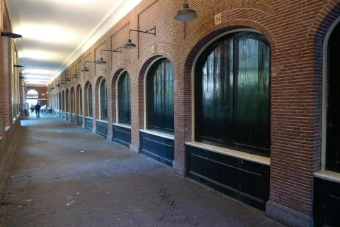 Old hallway Stock-Fotos