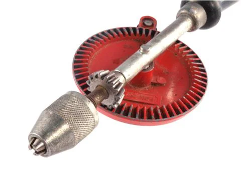 Old hand drill Stock Photos