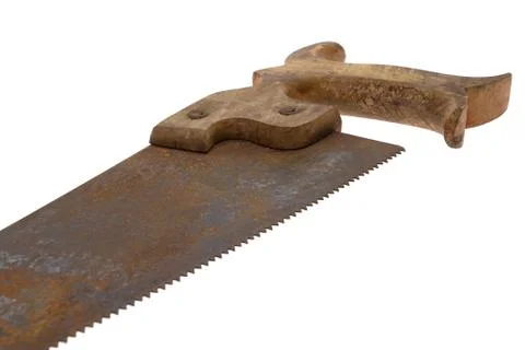 Old Hand saw Stock Photos