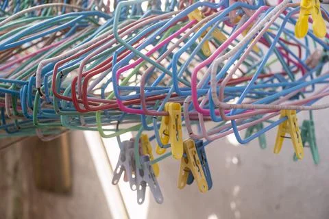 Old hanger Stock Photos