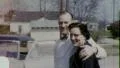 OLD Happily MARRIED COUPLE Suburban USA 1950s Vintage Film Retro Home Movie HD Footage