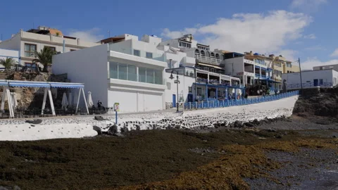 The Old Harbour in El Cotillo Stock Footage 302310368