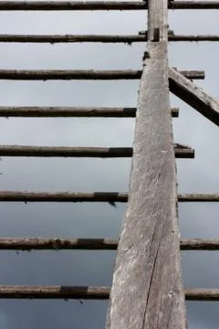 Old hayrack Stock Photos