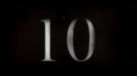 Old HD Counter from 10-2 Vídeo Stock 453899