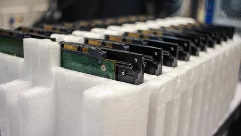 Old hdd Stock Photos