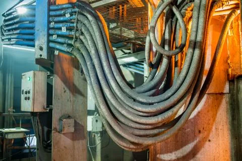 Old heavy factory Stock Photos