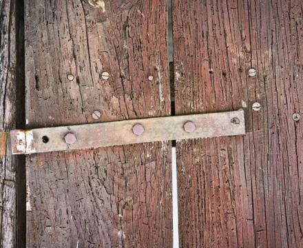 Old hinge Foto stock