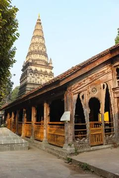 The old Historical tulasibaug Ram Temple. Stock Photos
