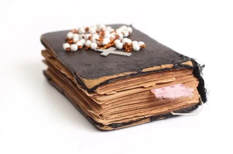 Old holy bible Stock Photos