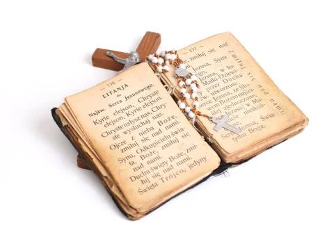 Old holy bible Stock Photos