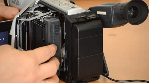 Old Home Video Camera Vídeo Stock 49421534