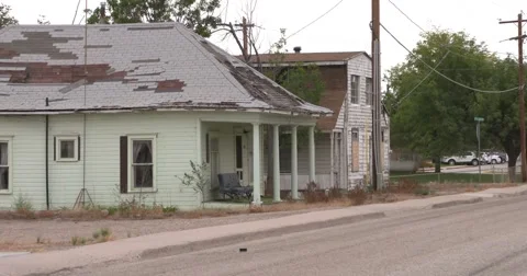 Old homes zoom Stock Footage 57120517