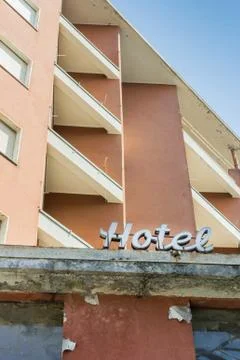 Old hotel Stock Photos