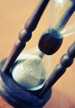 Old hourglass Stock Photos