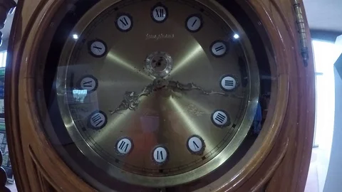 The old hours of the former tsunami in the Aceh tsunami museum Indonesia Stock Footage 119195145