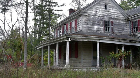 Old House 1080 Stock Footage 32014608