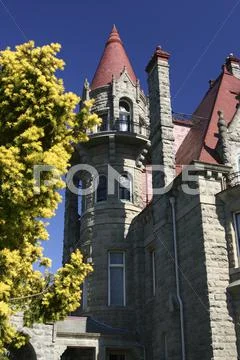 Old house in british columbia Stock Photos