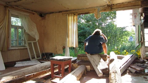 Old house Video stock 29328226