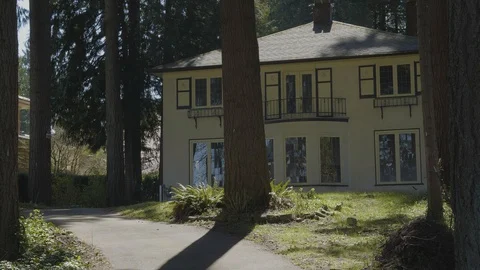 An old house in the forest. Video stock 128193619