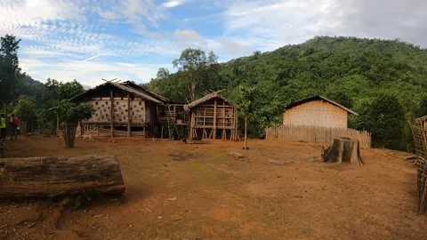 Old house in the mountains Video stock 273635863