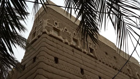 Old house of mud Stock Footage 112774776