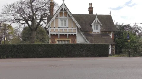 Old house in the park. Stock Footage 75230221