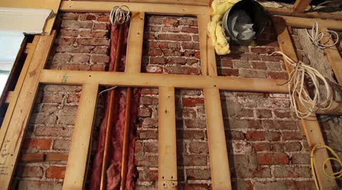 Old house remodel Vídeos de archivo 26711161