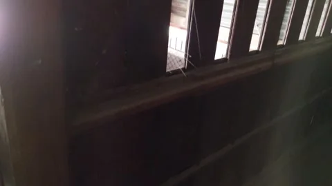 Old house sliding window Stock-Footage 262806928