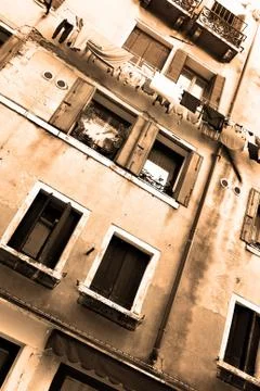 Old house in Venice Stock Photos