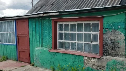 Old house in the village Stock Footage 310794846
