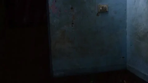 Old house which is damaged and look like haunted. Video stock 197092020