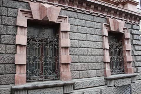 Old house window Stock Photos