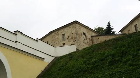 Old Hrodna Castle Video stock 53868202