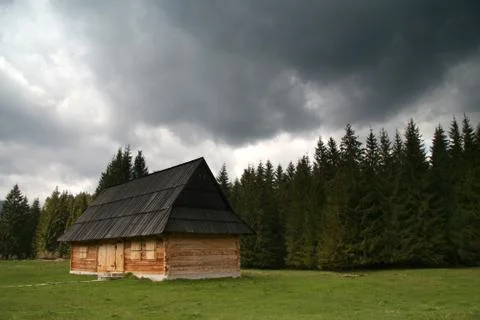 Old hut Stock Photos